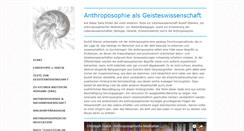 Desktop Screenshot of anthroposophie-als-geisteswissenschaft.de